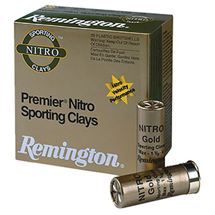 [047700500300] Remington Ammunition 28850 Premier Nitro Sporting Clay 12 Gauge 2.75" 1 oz 7.5 Shot 25 Per Box/ 10 Cs