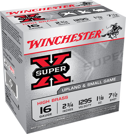 [020892000759] Winchester Ammo X16H7 Super X Heavy Game Load 16Gauge 2.75" 1 1/8oz 7.5Shot 25 Per Box/10 Case
