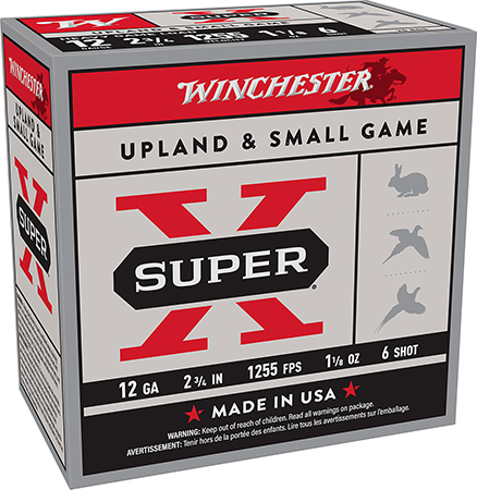 [020892013179] Winchester Ammo XU12H6 Super X Heavy Game Load 12Gauge 2.75" 1 1/8oz 6Shot 25 Per Box/10 Case