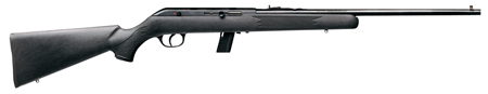 [062654402036] Savage Arms 40203 64 F Full Size 22 LR 10+1 21" Matte Black Sporter Barrel, Matte Black Grooved Carbon Steel Receiver, Matte Black Fixed Synthetic Stock, Right Hand
