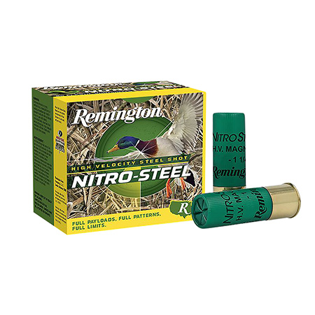 [047700155302] Remington Ammunition 20864 Nitro-Steel High Velocity 12Gauge 3" 1 3/8oz 4Shot 25 Per Box/10 Case