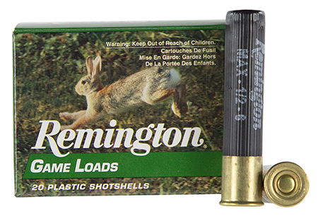 [047700152509] Remington Ammunition 20014 Game Load  410 Gauge 2.50" 1/2 oz 6 Shot 20 Per Box/ 10 Cs