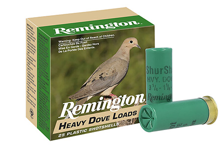 [047700508801] Remington Ammunition 28757 Heavy Dove Loads  12Gauge 2.75" 1 1/8oz 8Shot 25 Per Box/10 Case