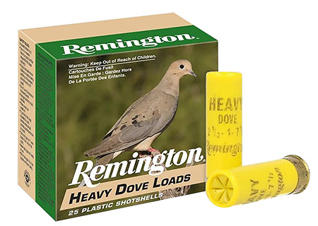 [047700509105] Remington Ammunition 28779 Heavy Dove Loads  20Gauge 2.75" 1oz 8Shot 25 Per Box/10 Case