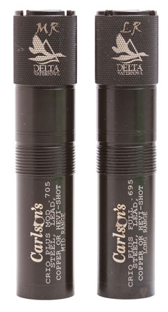 [723189075705] Carlson's Choke Tubes 07570 Delta Waterfowl  Benelli Crio Plus 12 Gauge Mid/Long Range Knurled 17-4 Stainless Steel