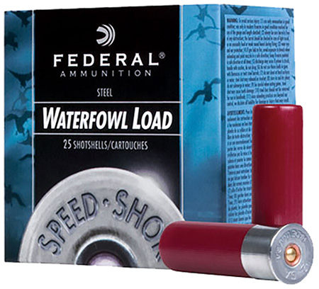[029465023898] Federal WF1433 Speed-Shok  12Gauge 3" 1 1/8oz 3Shot 25 Per Box/10 Case