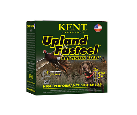 [656308400952] Kent Cartridge K202US245 Upland Fasteel  20Gauge 2.75" 7/8oz 5Shot 25 Per Box/10 Case
