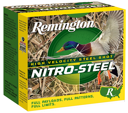 [047700517704] Remington Ammunition 20837 Nitro-Steel High Velocity 12Gauge 3.50" 1 1/2oz BBShot 25 Per Box/10 Case