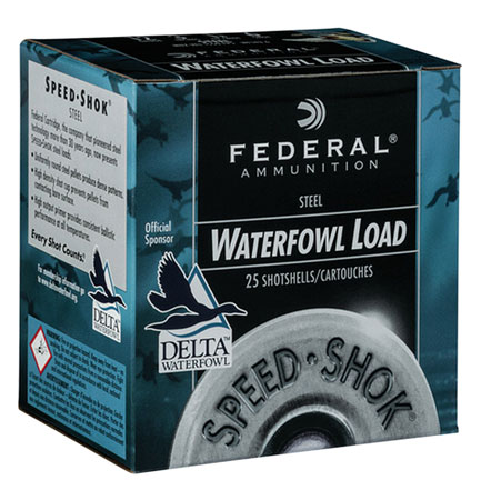 [604544628166] Federal WF1452 Speed-Shok  12Gauge 2.75" 1 1/8oz 2Shot 25 Per Box/10 Case