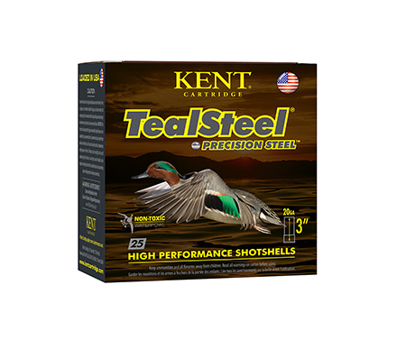 [656308203089] Kent Cartridge KTS203286 TealSteel Precision Steel 20 Gauge 3" 1oz 6 Shot 25 Per Box/10 Case