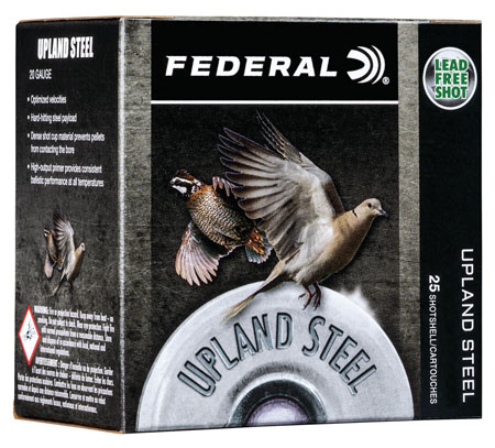 [604544644173] Federal USH2075 Upland Field  &  Range 20Gauge 2.75" 7/8oz 7.5Shot 25 Per Box/10 Case