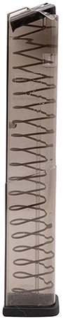 [854094005706] ETS Group GLK2030 Pistol Mags  30rd Extended 10mm Auto Compatible w/Glock 20/29/40 Clear Polymer