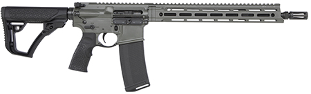 [818773020428] Daniel Defense 0212801219047 DDM4 V7 SLW 5.56x45mm NATO 14.50" 32+1 Deep Woods Green Cerakote 6 Position w/SoftTouch Overmolding Stock