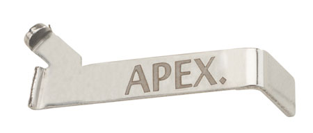 [856008005994] Apex Tactical 102103 Performance Connector  Compatible w/Glock Pistol, Silver Metal