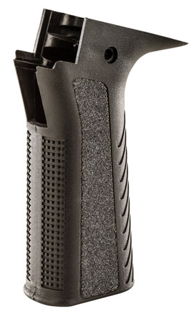 [856008005871] Apex Tactical 116110 Optimized Grip  Black Aggressive Textured Polymer, Fits CZ Scorpion EVO 3 S1