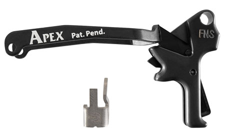 [854263007241] Apex Tactical 119114 Action Enhancement Kit Black Drop-In Trigger Fits FN FNS/FNS Longslide