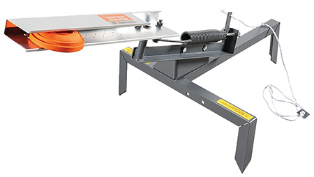 [076683409010] Champion Targets 40901 High Fly String Release Trap Silver Spring Loaded Cocking Single