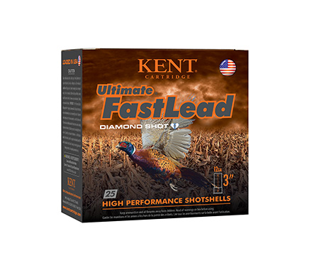 [656308402352] Kent Cartridge K123UFL505 Ultimate Fast Lead 12Gauge 3" 1 3/4oz 5Shot 25 Per Box/10 Case