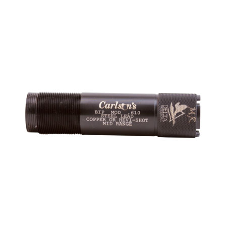[723189073558] Carlson's Choke Tubes 07355 Delta Waterfowl Extended Choke Browning Invector Plus 20 Gauge Mid-Range 17-4 Stainless Steel