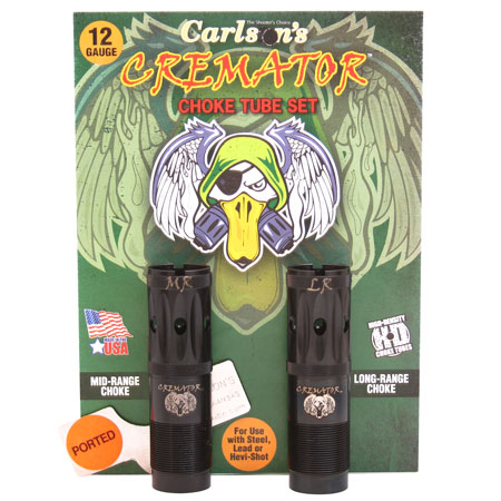 [723189115425] Carlson's Choke Tubes 11542 Cremator  Winchester 12 Gauge Mid/Long Range Ported 17-4 Stainless Steel
