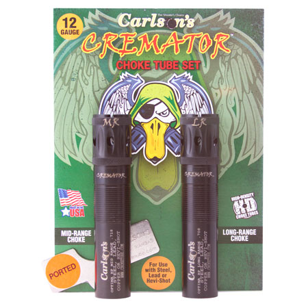 [723189115623] Carlson's Choke Tubes 11562 Cremator  Beretta Optima HP 12 Gauge Mid/Long Range Ported 17-4 Stainless Steel