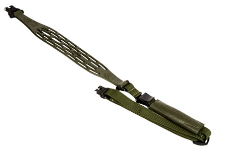 [697438121928] Limbsaver 12192 Kodiak-Air Sling OD Green NAVCOM Rubber w/ 2" W  &  Adjustable Design for Rifles