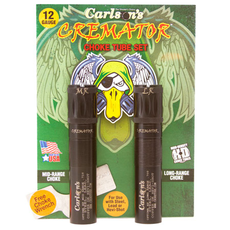 [723189116620] Carlson's Choke Tubes 11662 Cremator  Beretta Optima HP 12 Gauge Mid/Long Range Non-Ported 17-4 Stainless Steel