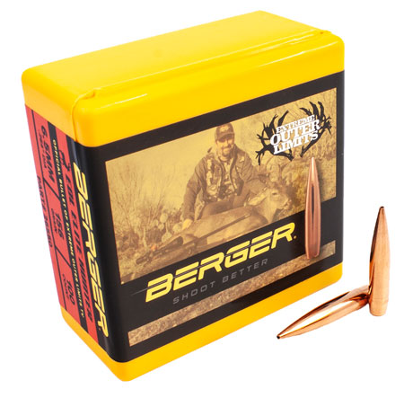 [679459265508] Berger Bullets 26550 Elite Hunter Outer Limits 6.5mm 156gr Boat Tail 100/Box