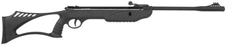 [723364440205] Umarex Ruger Air Guns 2244020 Explorer Youth Spring Piston 177 Pellet 1rd Black Rec/Barrel Black All Weather Thumbhole Stock