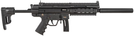 [819644023685] GSG GSGGERGGSG1610 GSG-16 *CA Compliant Full Size 22 LR 10+1 16.25" Black Black Polymer Receiver Black Collapsible w/Storage Compartment Stock Right Hand