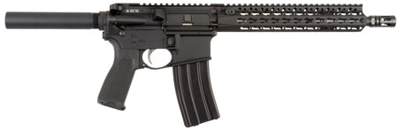 [812526020543] BCM 610890ELW RECCE-11 KMR-A 5.56x45mm NATO 30+1 11.50" Chrome Lined Steel Barrel, Anodized 7075-T6 Aluminum Receiver, Hard Coat Anodized Buffer Tube Stock, Bravo Mod 3 Grip, Ambidextrous Safety