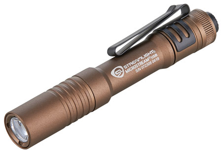 [080926666085] Streamlight 66608 MicroStream USB Pocket Light  Coyote 50/250 Lumens White C4 LED