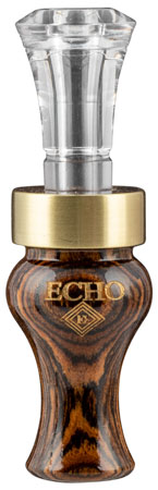 [643680900163] Echo Calls 90016 Timber  Double Reed Mallard Sounds Attracts Ducks Brown Bocote Timber