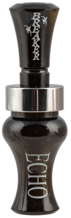 [643680789096] Echo Calls 78909 Breaker  Single Reed Mallard Hen Sounds Attracts Ducks Black Gold Pearl Acrylic