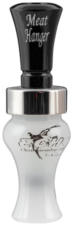 [643680790108] Echo Calls 79010 Meat Hanger  Double Reed Mallard Sounds Attracts Ducks Black/Pearl Acrylic