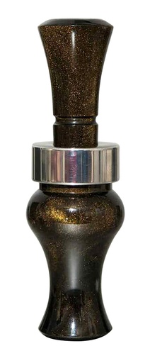 [643680789058] Echo Calls 78905 Meat Hanger  Double Reed Mallard Sounds Attracts Ducks Black Gold Pearl Acrylic