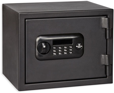 [672352011951] Bulldog BD1090F Digital Fire Safe Vault Keypad/Key Entry Black Steel 12" x 15" x 12"