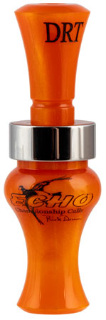 [643680790269] Echo Calls 79026 Timber  Double Reed Mallard Sounds Attracts Ducks Orange Pearl Acrylic