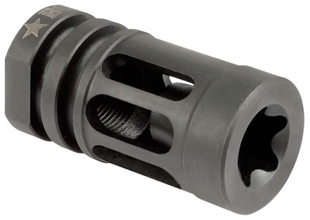 [855877004046] BCM GFCMOD0556 BCMGunfighter Compensator Mod 0 Black Nitride Stainless Steel with 1/2"-28 tpi Threads for 5.56x45mm NATO AR-15