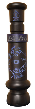 [643680900224] Echo Calls 90022 Ace in The Hole  Single Reed Attracts Ducks/ Mallard Sounds Matte Black Acrylic