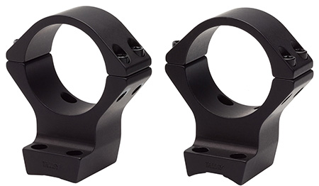 [023614047889] Browning 12511 X-Bolt Scope Mount System X-Lock Matte Black Aluminum 30mm Tube, Medium Rings