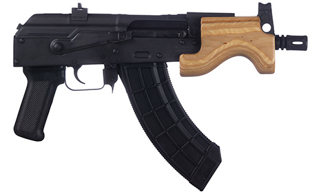 [787450232792] Century Arms HG2797N Draco Micro 7.62x39mm 30+1 6.25" Black Threaded Barrel, Black Steel Receiver, Black Polymer Grip, Right Hand, Includes Magazine