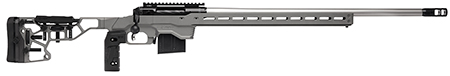 [011356575593] Savage Arms 57559 110 Elite Precision 300 Win Mag 5+1 30" Matte Stainless, Matte Black Rec, Gray Cerakote Adjustable MDT ACC Aluminum Chassis Stock (MB Not Included)