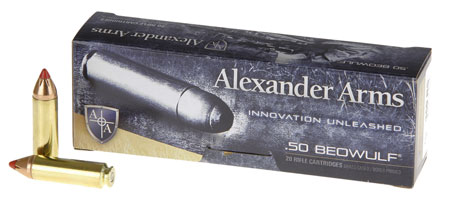 [819511020953] Alexander Arms AB300FTXBOX FTX  50Beowulf 300gr Hornady FTX 20 Per Box/10 Case