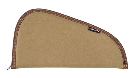 [026509072133] Allen 7213 Pistol Case  13" Long Tan Holds Handgun Endura