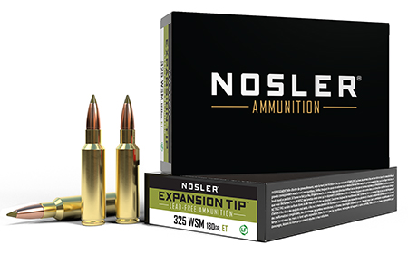 [054041401463] Nosler 40146 E-Tip Lead Free 325WSM 180gr E Tip 20 Per Box/10 Case