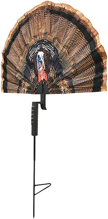 [816740004198] Mojo Outdoors HW2497 Fatal Fan  Turkey Species Multi Color Synthetic