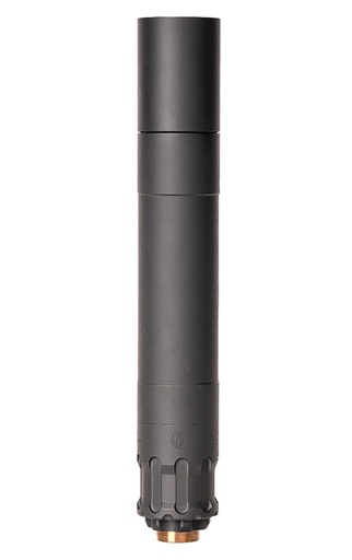 [859383006020] Rugged Suppressor OBS0145 Obsidian45  45 ACP 1.37" Black Cerakote 17-4 Stainless Steel .578"-28 tpi