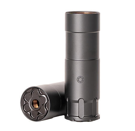 [859383006457] RUGGED SUPPRESSOR OCU22 Oculus22  22 LR 1.06" Black Cerakote 17-4 Stainless Steel 1/2"-28 tpi