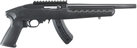 [736676049233] Ruger 4923 22 Charger  22 LR 15+1 10" Black Steel Barrel, Black Polymer Frame, Matte Black Receiver w/Picatinny Rail, Ergonomic Polymer Grip, Right Hand